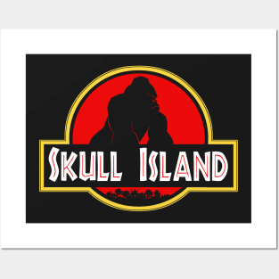 Skull island King Posters and Art